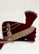 Maroon Color Wedding Safa